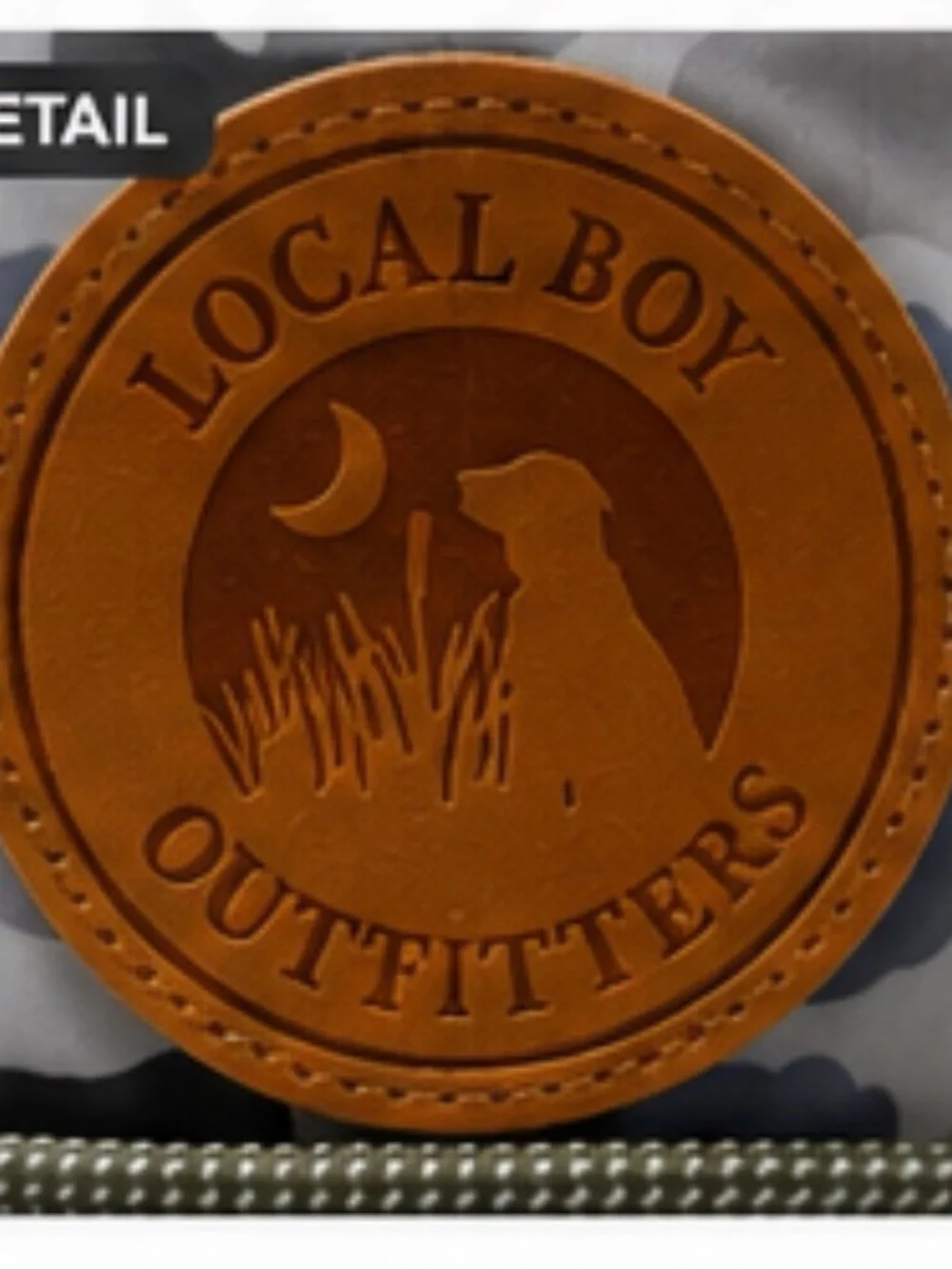 Local Boy Outfitters Camo Perforated Snapback Hat
